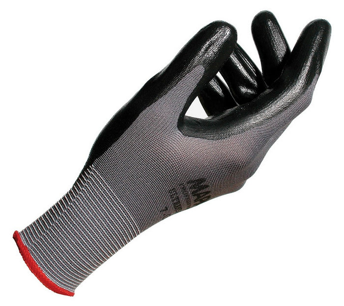 guanti in nitrile ultrane 553 col. nero tg.10 cod:ferx.vit30897