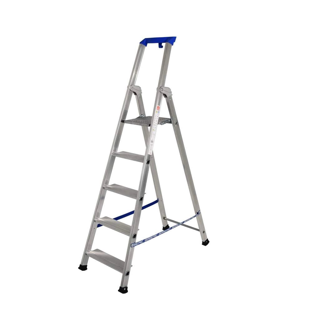 Scala Doppia in Alluminio 5 Gradini a un Tronco Gierre