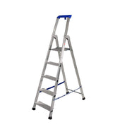 Scala Doppia in Alluminio 5 Gradini a un Tronco Gierre