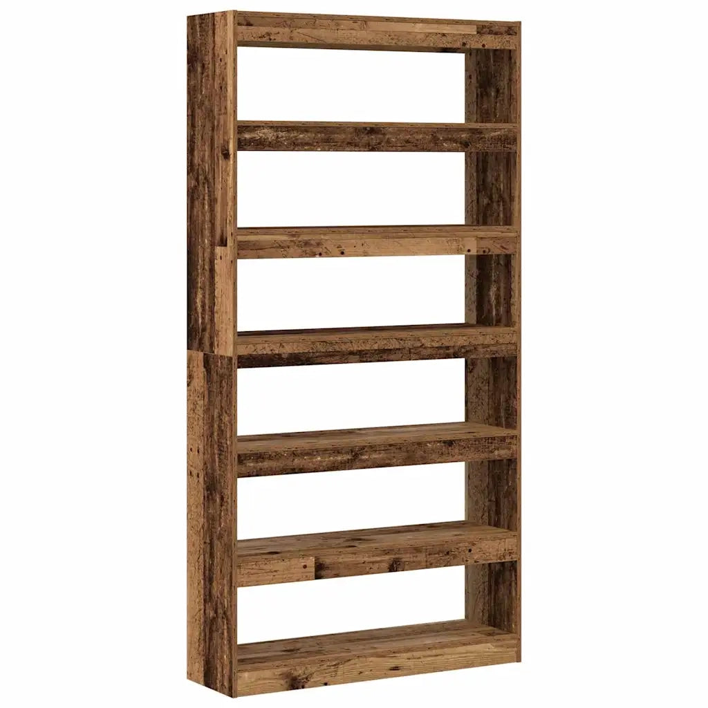 Armadio per Libri Legno di Rifiuto 100 x 30 x 198 cm 3333930