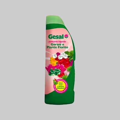 CONCIME LIQUIDO 'GERANI E PIANTE FIORITE'