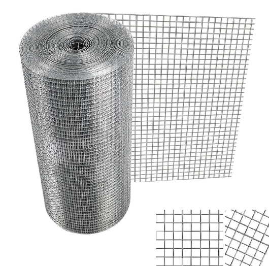 Recinzione Rete Metallica Elettrosaldata H 0.5 x 10MT Maglia 63x63mm Antiruggine