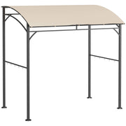 Tonnelle per barbecue ¨C zephmum ¨C 215x150x220 cm metallo beige