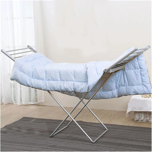 Stendibiancheria Elettrico Riscaldato Stendino Asciugabiancheria 260W Pieghevole