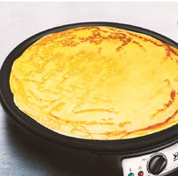 Piastra Crepiera Elettrica 30cm 1200W Antiaderente Pancake Pronti in pochi minuti