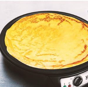 Piastra Crepiera Elettrica 30cm 1200W Antiaderente Pancake Pronti in pochi minuti