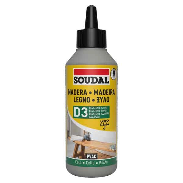 Colla Vinilica 654 D3 Soudal 250 Gr