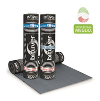 Guaina Impermeabilizzante Velovetro BITUVER X-5 V3 10m² Flessibile -5°C