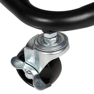 Carrello Trolley Cucina 4ruote 3 Cestini Metallo e Abs 42x35.5 H86 Salvaspazio Nero