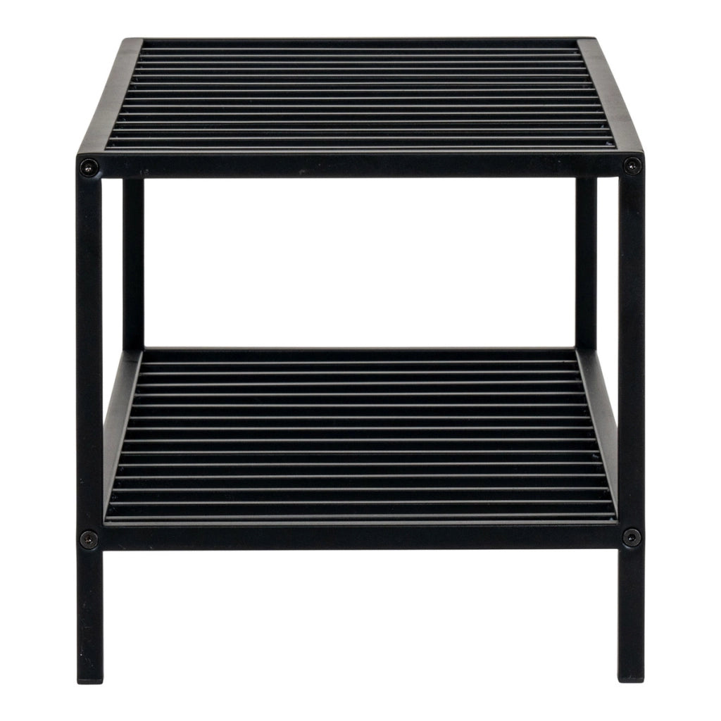 Scarpiera Vita, Nero, Metallo, 34x79x32 cm