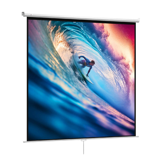 Schermo Proiettore 120" Formato 1:1 Angolo 160° Montaggio Soffitto o Parete