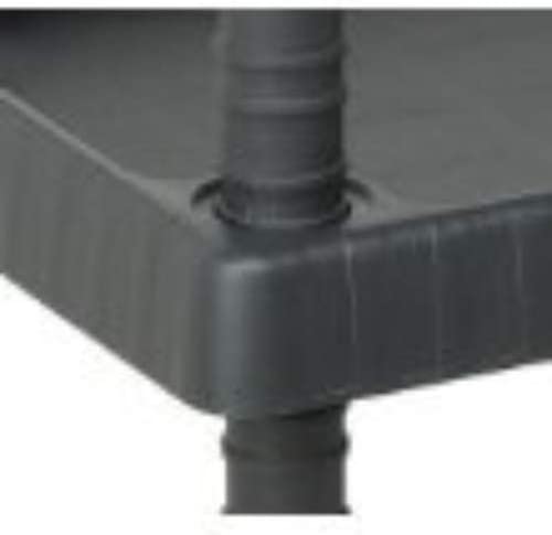 CARRELLINO PORTAPEZZI CON RUOTE IN POLIPROPILENE 75 X 37,5 X H92 CM