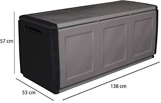 BAULE MULTIUSO IN POLIPROPILENE 138 X 53 X H57 CM 330 LITRI