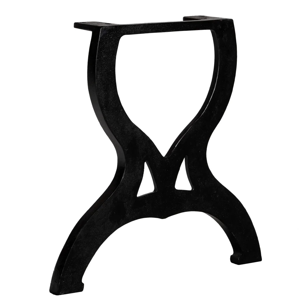 Gambe per Tavolino da Caffè 2 pz a Forma di X in Ghisa 245433