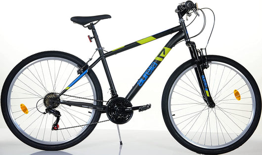 BICICLETTA AURELIA 27.5" IN COLORE NERO ANTRACITE E FINITURA BLU PER UOMO