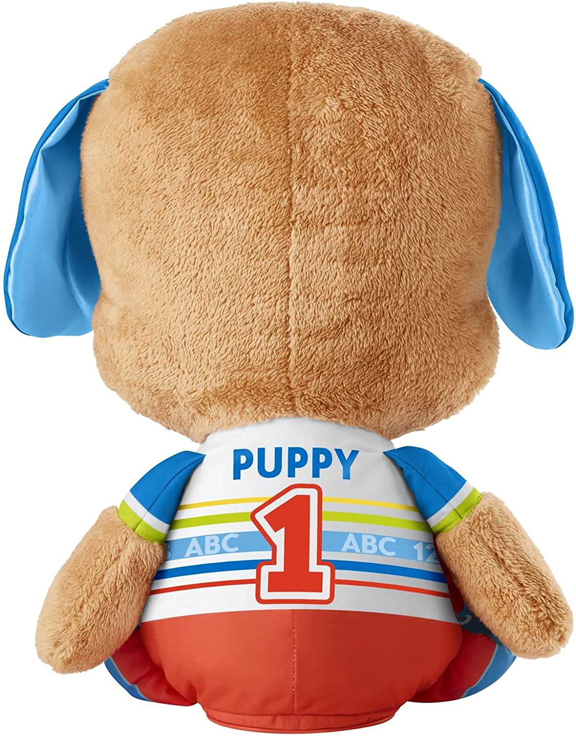 CAGNOLINO GIGANTE PELUCHE MUSICALE CON LUCI SUONI CANZONI E FRASI