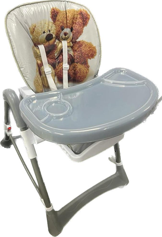 SEGGIOLONE PAPPA E GIOCO IN COLORAZIONE GRIGIA IDEALE PER INTRANTTENERE IL TUO BAMBINO MIN 6 MESI MAX 3 ANNI