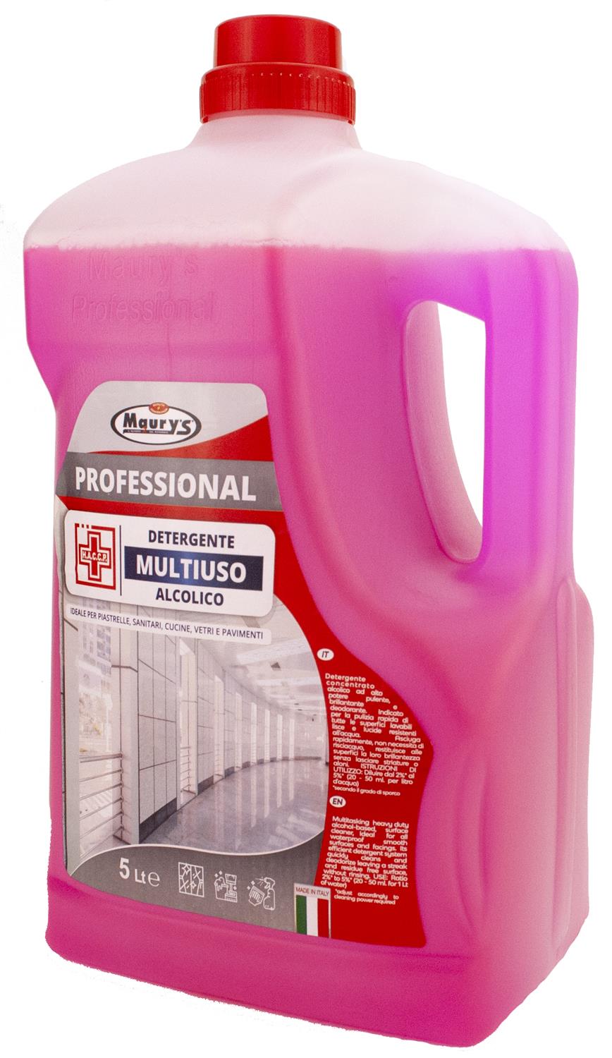 MAURY'S PROFESSIONAL 5LT DETERGENTE PAVIMENTI ASCIUTTO RAPIDO
