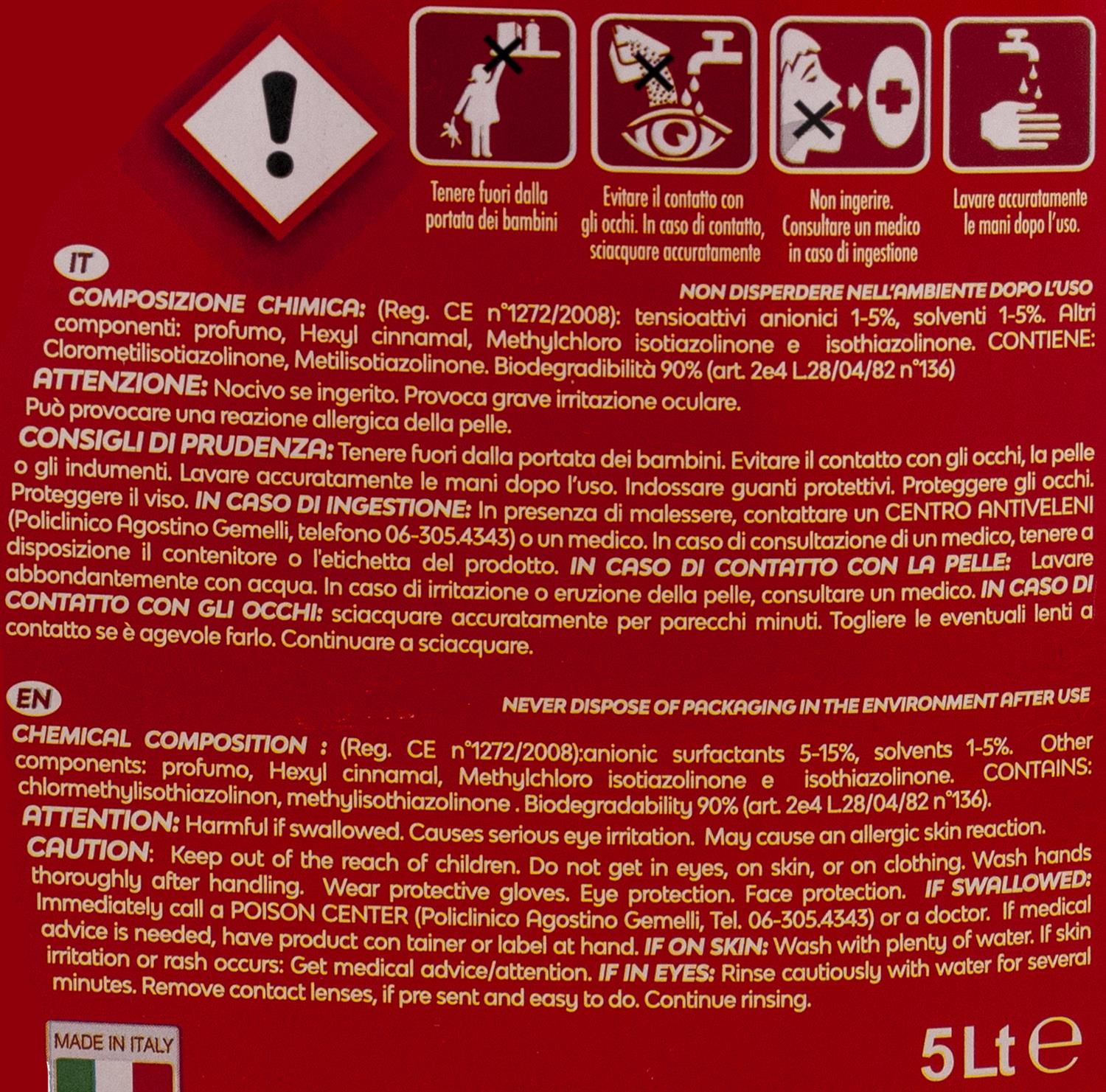 MAURY'S PROFESSIONAL 5LT DETERGENTE PAVIMENTI ASCIUTTO RAPIDO