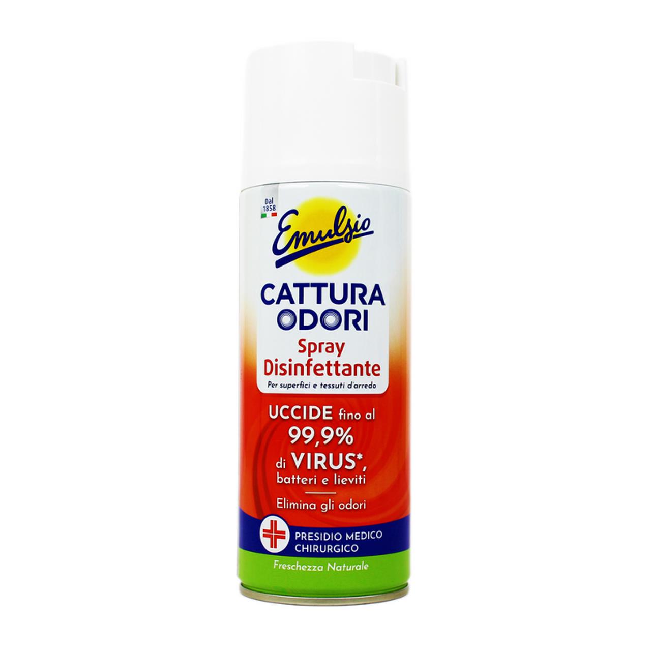 EMULSIO SPRAY IGIENIZZANTE IN FORMATO DA 350 ML SPRAY DISINFETTANTE ASSORTITO