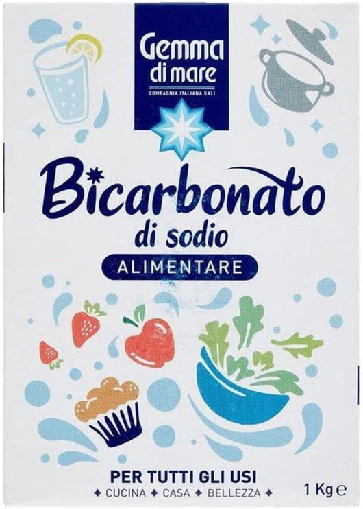 BICARBONATO DI SODIO ALIMENTARE GEMMA DI MARE 1 KG