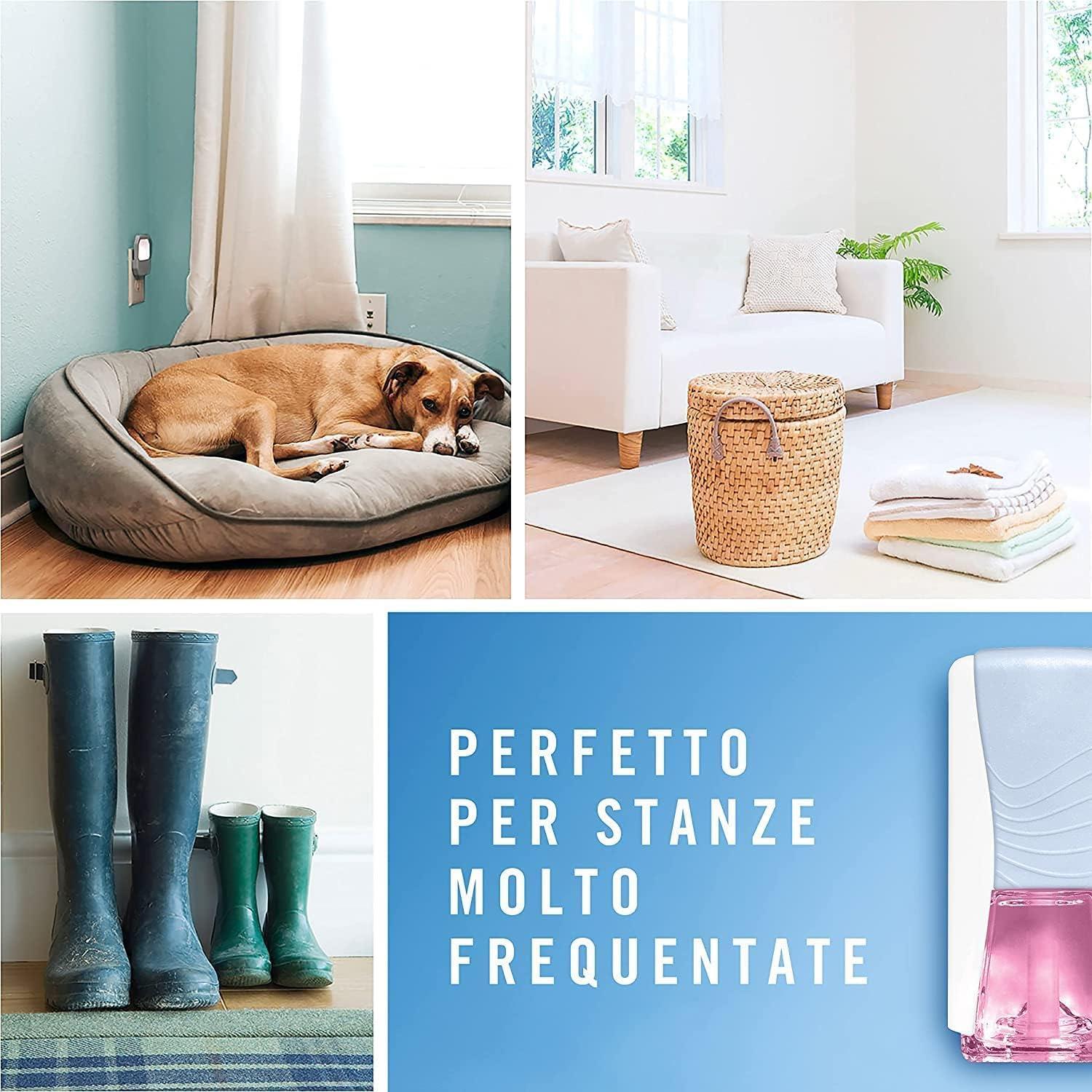 AMBIPUR LENOR PROFUMATORE PER AMBIENTE ELETTRICO + RICARICA  20 ML ORO E FIORI DI VANIGLIA