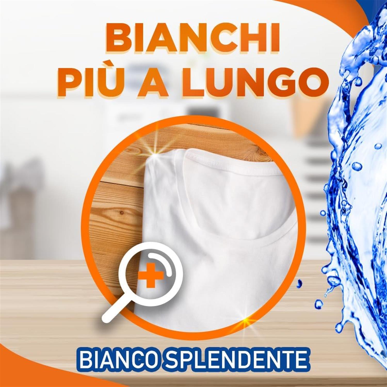 SOLE DETERSIVO LAVATRICE 3 IN 1 BIANCO SPLENDENTE 41 LAVAGGI 1,845 L
