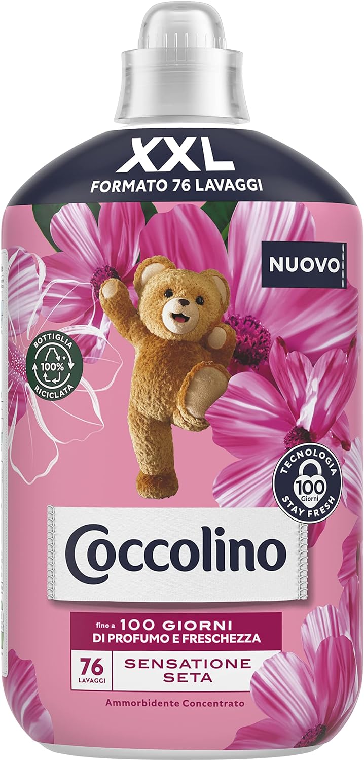 COCCOLINO AMMORBIDENTE CONCENTRATO DA 1,75LT SENSAZIONE SETA