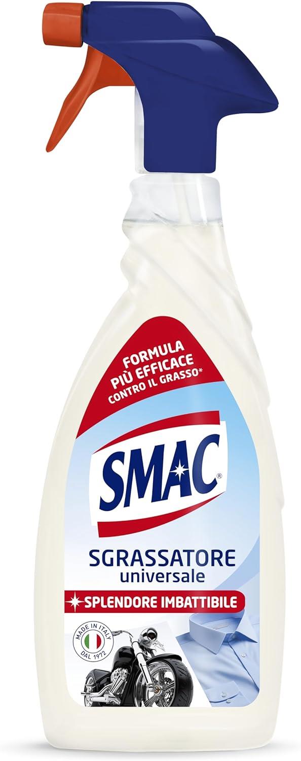 SMAC IGIENIZZANTE DETERGENTE SPRAY MULTISUPERFICIE FORMULA SGRASSATORE UNIVERSALE 650 ML