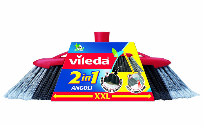 VILEDA SCOPA 2 IN 1 DOPPIA PER ANGOLI