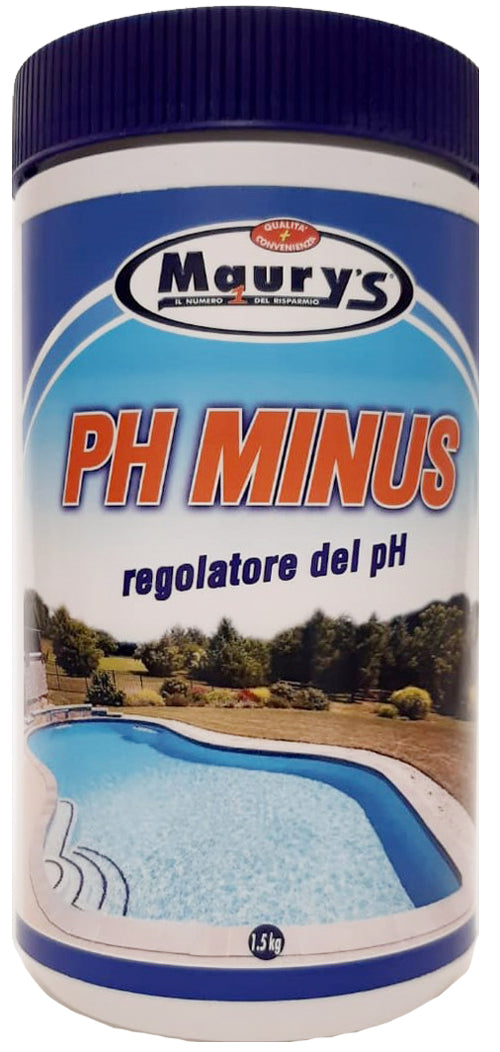 MAURY'S PH MINUS TRATTAMENTO PER PISCINA 1,5KG