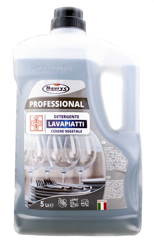 MAURY'S PROFESSIONAL 5LT SAPONE PIATTI CENERE VEGETALE
