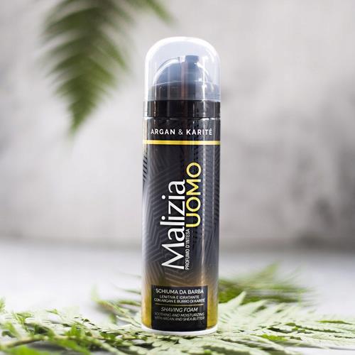 MALIZIA SCHIUMA DA BARBA 300 ML OLIO DI ARGAN & BURRO DI KARITE'