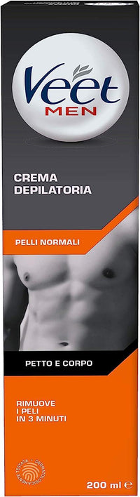 VEET CREMA DEPILATORIA FOR MEN 200ML PELLI NORMALI