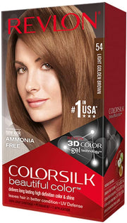 REVLON COLORAZIONE PERMANENTE COLORSILK N 54 LIGHT GOLDEN BROWN