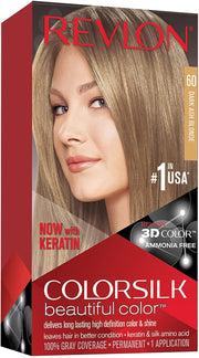 REVLON COLORAZIONE PERMANENTE COLORSILK N 60 DARK ASH BLONDE