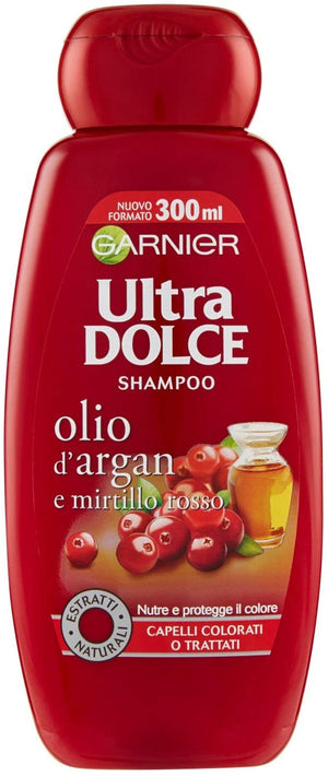 ULTRA DOLCE SHAMPOO OLIO DI ARGAN E MIRTILLO ROSSO 300 ML
