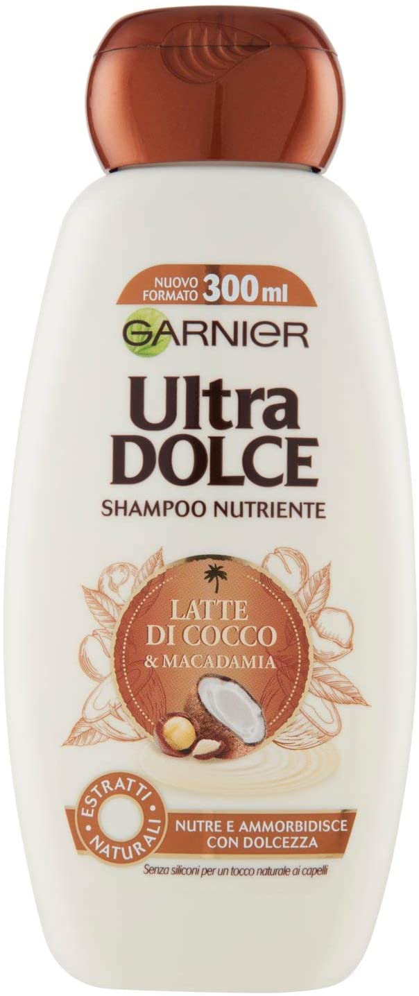 ULTRA DOLCE SHAMPOO LATTE DI COCCO E MACADAMIA 300ML