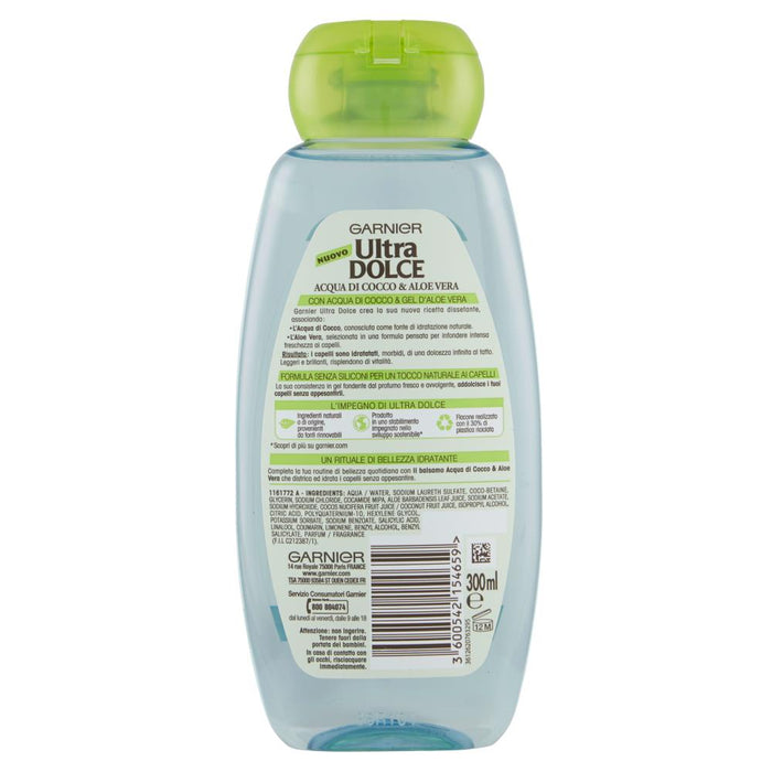 ULTRA DOLCE SHAMPOO CON ACQUA DI COCCO 300ML