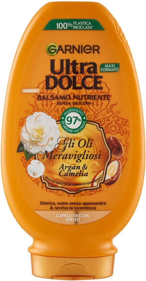 GARNIER BALSAMO PER CAPELLI MERAVIGLIOSO DA 250 ML CAPELLI SECCHI E SPENTI