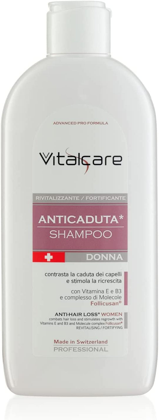 VITALCARE SHAMPOO ANTICADUTA DONNA CON VITAMINA E E B3 DA 250 ML