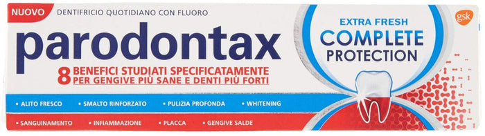 PARODONTAX DENTIFRICIO COMPLETE EXTRA FRESH 75 ML