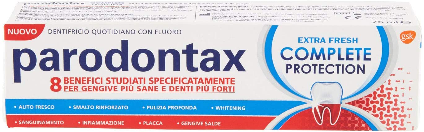 PARODONTAX DENTIFRICIO COMPLETE EXTRA FRESH 75 ML