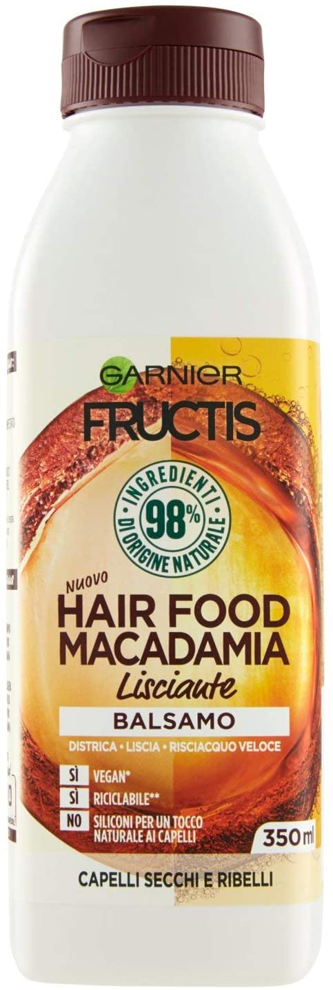 FRUCTIS HAIR FOOD BALSAMO IN FORMATO DA 350 ML ALLA MACADAMIA