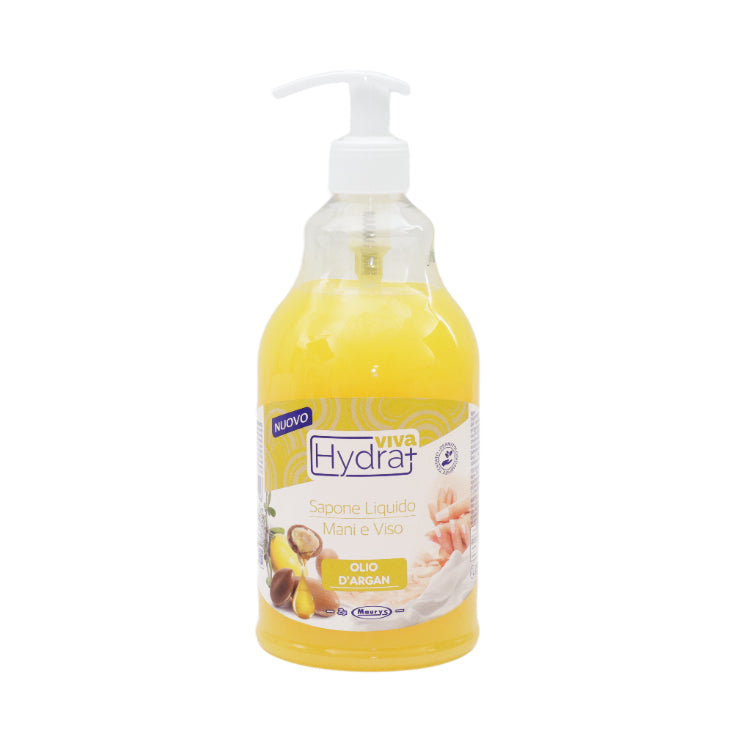 HYDRA VIVA+ SAPONE LIQUIDO IN FORMATO DA 750ML CON DISPENSER ALL' OLIO DI ARGAN
