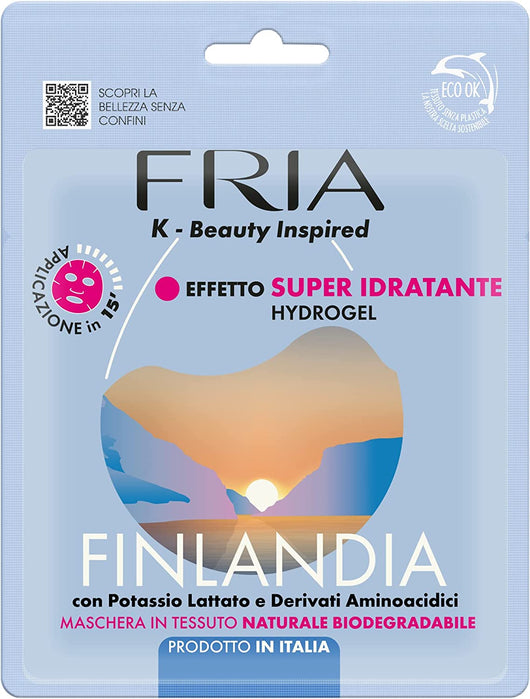 FRIA MASCHERA PER IL VISO EFFETTO IDRATANTE IN CONFEZIONE MONODOSE FINLANDIA