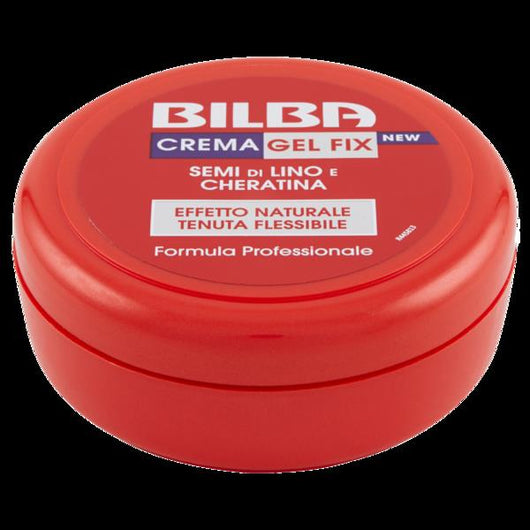 BILBA CREMA GEL FIX FISSAGGIO CAPELLI SEMI DI LINO E CHERATINA 100ML