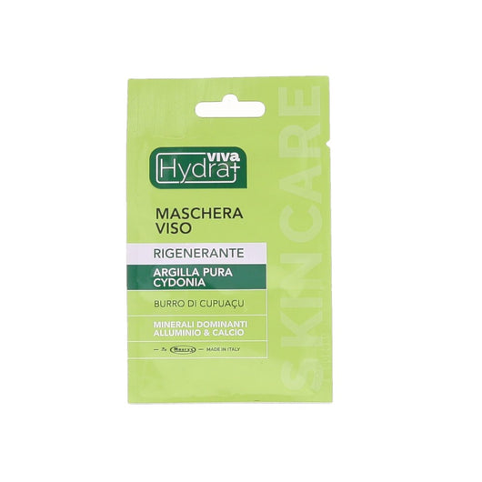 HYDRAVIVA+ MASCHERA PER VISO RIGENERANTE ALL'ARGILLA PURA CYDONI MONOUSO DA 10ML