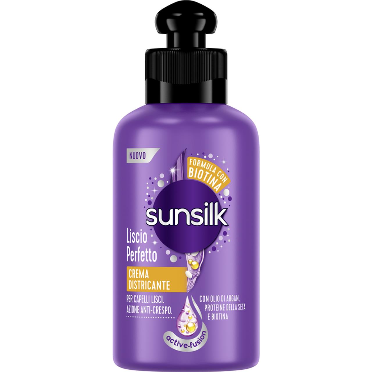 SUNSILK  CREMA CAPELLI 200 ML LISCIO PERFETTO ANTICRESPO CON BIOTINA OKY