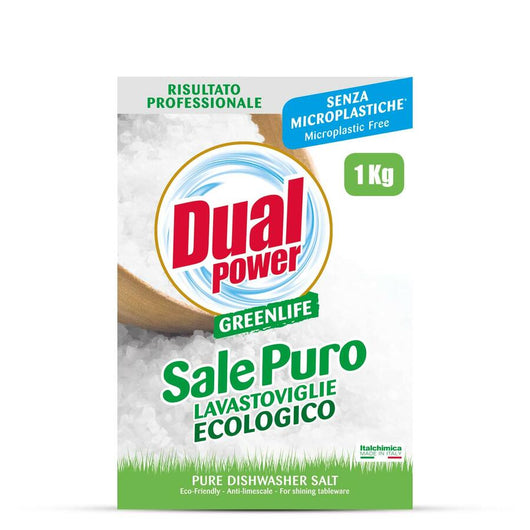 DUAL POWER SALE PER LA LAVASTOVIGLIE DA 1KG GREENLIFE ECO